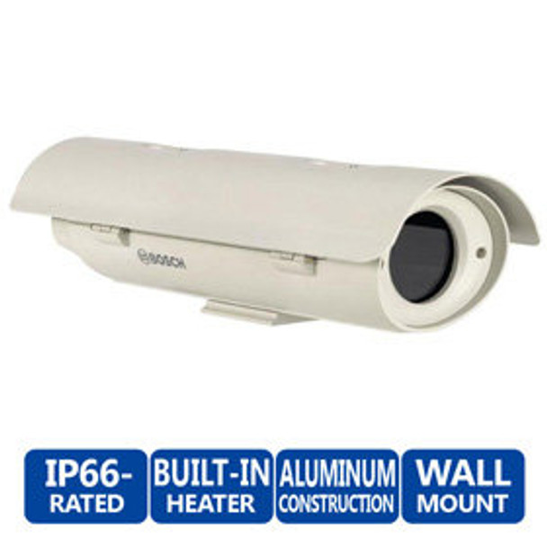 Bosch UHO-HBGS-10 Outdoor Security Camera Housing - 24VAC, IP66, NEMA-4X, Aluminum, Sunshield, Easy-installation, Heater, Blower