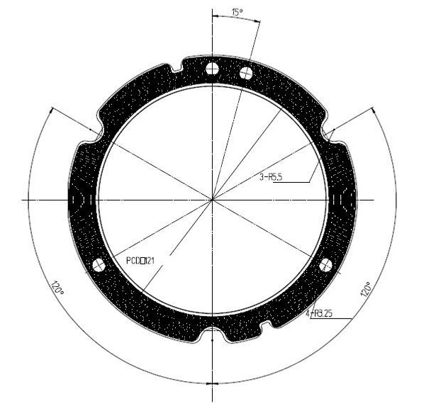 Panasonic WV-CW4C Clear Dome Cover