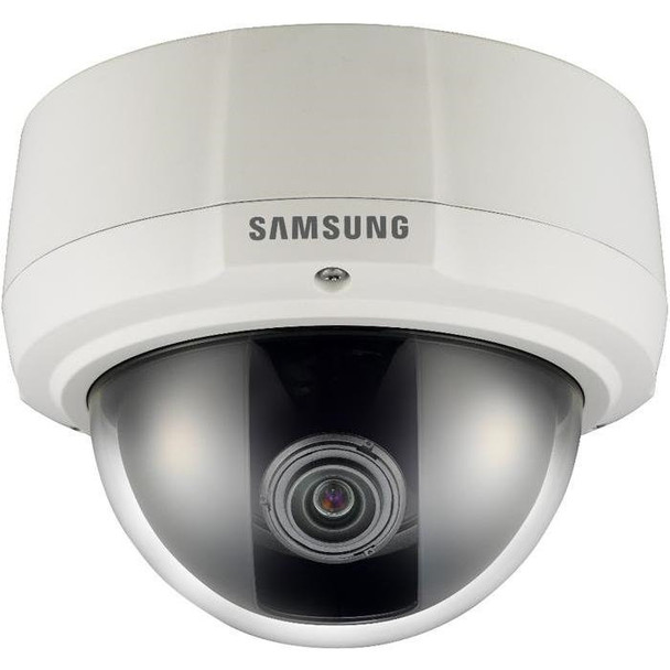 Samsung Hanwha SCV-3082 600TVL Outdoor Dome CCTV Analog Security Camera, Premium Resolution, WDR, Vandal-Resistant