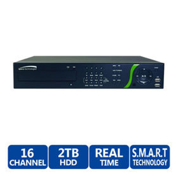 Speco D16DS2TB 960H Real-Time 16-Channel Digital Video Recorder - Digital Deterrent