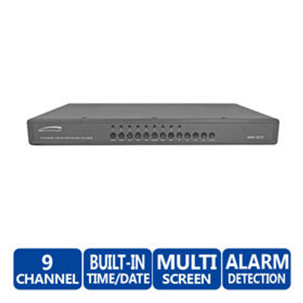 Speco RMX-9CD 9-Channel Color Duplex Muliplexer