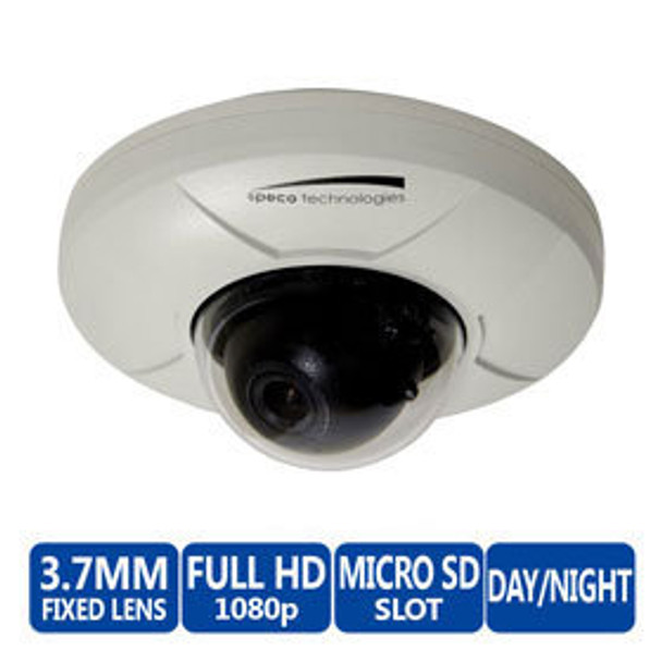Speco VIP2P1 2MP Indoor Mini Dome IP Security Camera