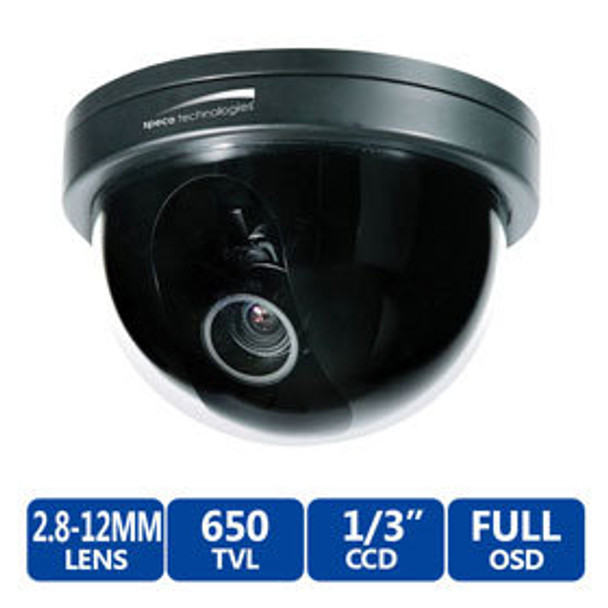 Speco CVC6246iHR 650TVL Indoor Dome CCTV Analog Security Camera