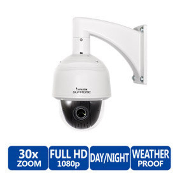 Vivotek SD8364E 1080p HD Outdoor PTZ IP Security Camera - 30 x zoom