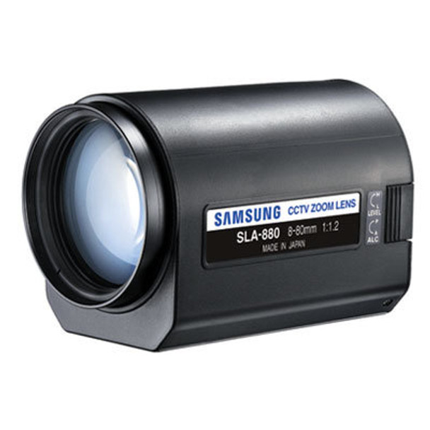 Samsung SLA-880 C-Mount Motorized Zoom Lens - 8-80mm
