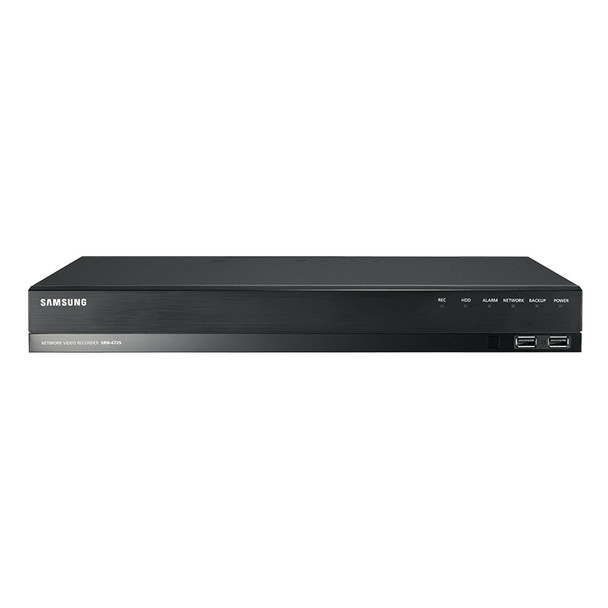 Samsung SRN-472S-1TB 4 Channel Network Video Recorder with PoE Switch and 1TB HDD