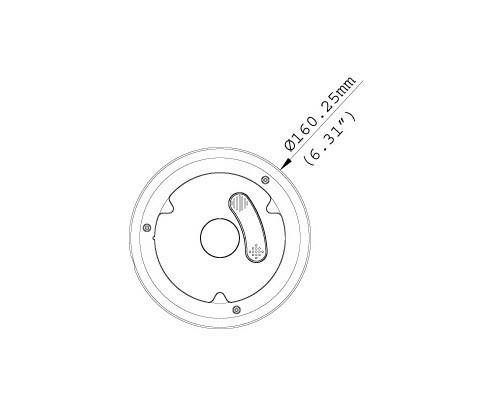 Geovision GV-FE3402 3MP 360-degree Indoor Fisheye IP Security Camera 84-FE34020-001U