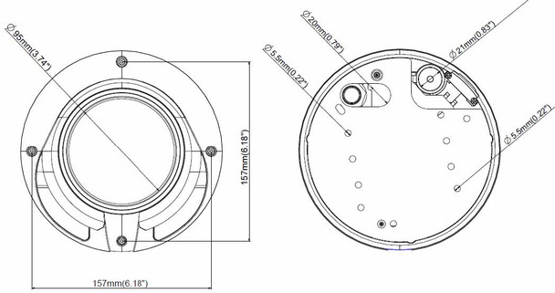 Geovision GV-VD2540E 2MP Outdoor Arctic Dome IP Security Camera 84-VD25400-E01U