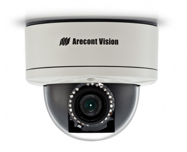 Arecont Vision AV2255PMIR-SAH 2MP Network Day/Night Dome Security Camera - POE, Vandal Resistant, Built-In SD Slot