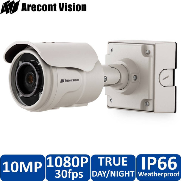 Arecont Vision AV10225PMTIR-S 10MP Bullet IP Security Camera