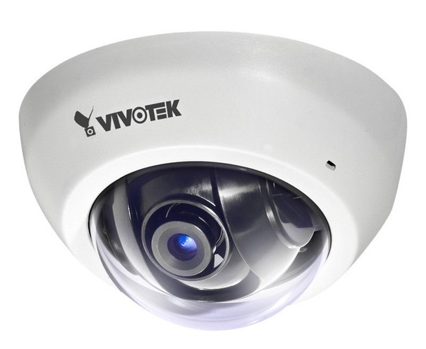 Vivotek FD8166-F2-B 2MP Mini Dome IP Security Camera, Black