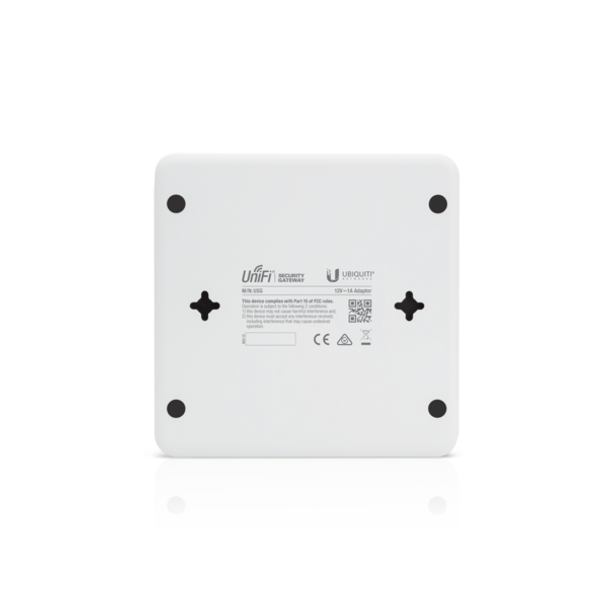 Ubiquiti USG UniFi Enterprise Gateway Router with Gigabit Ethernet - 3 Gigabit Ethernet ports
