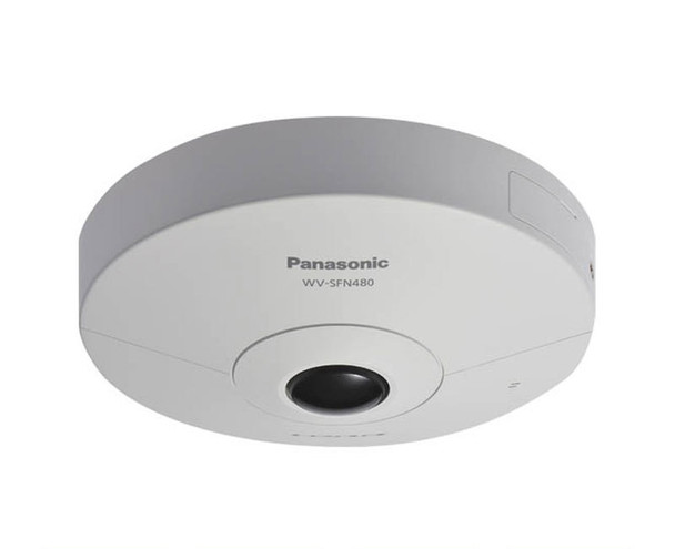 Panasonic WV-SFN480 9MP Indoor 360-degree Fisheye Dome Security Camera - 4K ULTRA HD engine