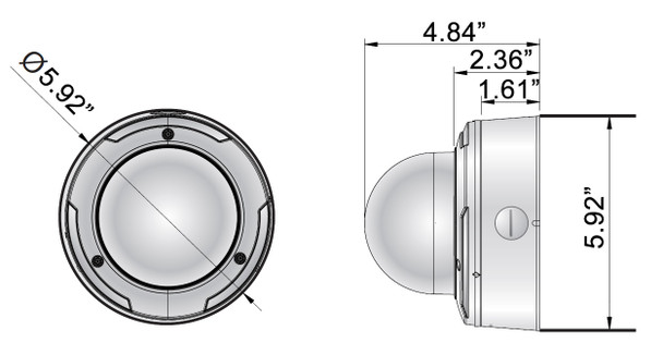 DH-IV-980W Dimension