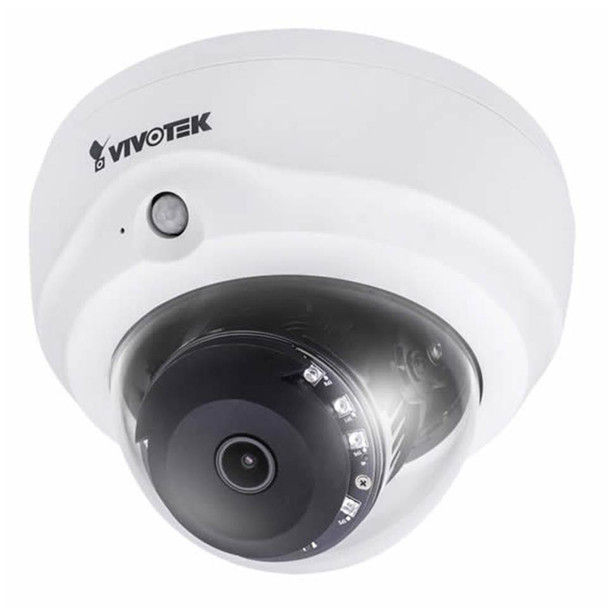 Vivotek FD836B-EHVF2 2MP Dome IP Security Camera - 2.8mm Fixed Lens, SNV & WDR, Smart Stream, Video Rotation, Smart IR, Weather Resistant