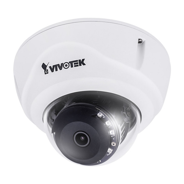 Vivotek FD836B-HVF2 2MP Dome IP Security Camera - 2.8mm Fixed Lens, SNV & WDR, Smart Stream, Video Rotation, Smart IR, Weather Resistant