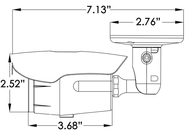 DH-IBF-680W HD-CCTV bullet camera