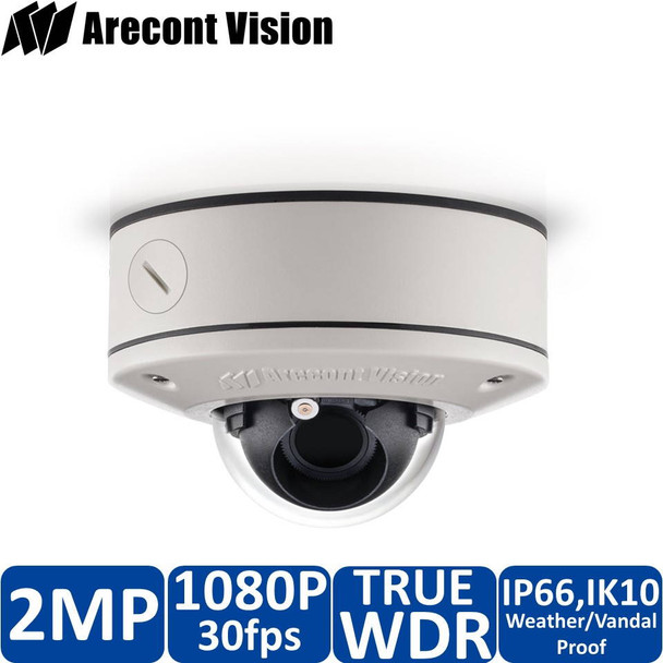 Arecont Vision AV2556DN-S-NL 2MP Dome IP Security Camera - No Lens included