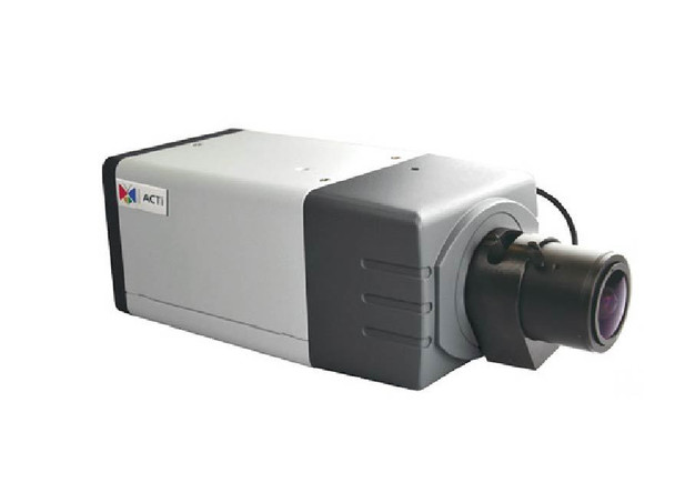 ACTi D22VA 5MP Indoor/Outdoor IP Box Security Camera - 2.8~12mm Varifocal Lens, 1/3.2" CMOS, Day/Night, SD Card Slot, H264, 30fps at 1080P