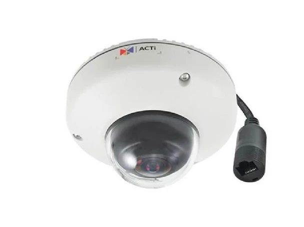 ACTi E923 10MP/4K Outdoor Mini Fisheye IP Security Camera, Weatherproof, SD Card Slot