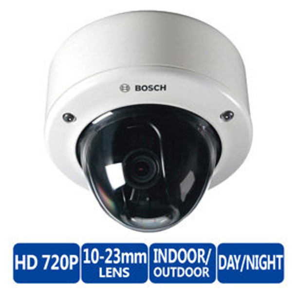Bosch NIN-733-V10IP Flexidome Starlight HD 720p60 VR Outdoor Dome IP Security Camera