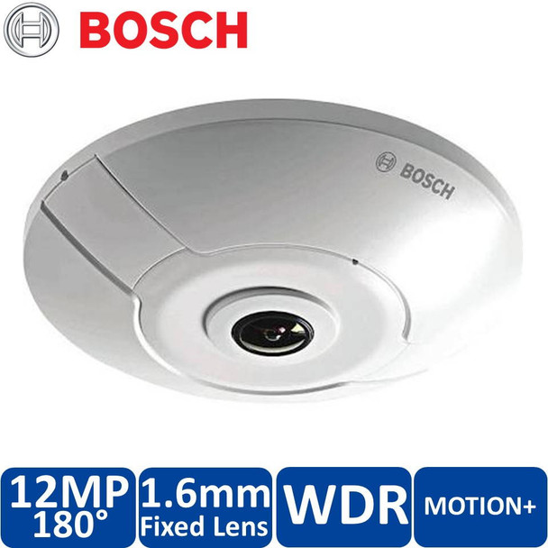 Bosch NIN-70122-F0 FLEXIDOME IP Panoramic 7000 MP 4K Panoramic Dome Security Camera - 12MP, MOTION+