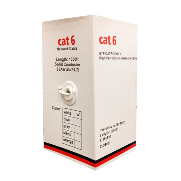 LTS LTAC2046 1000ft CAT6 Network Cable, 350Mhz, Commercial Grade