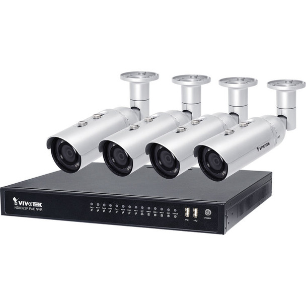 Vivotek ND8322P-2TB-4IB69 4 Camera Indoor IP System discontinued