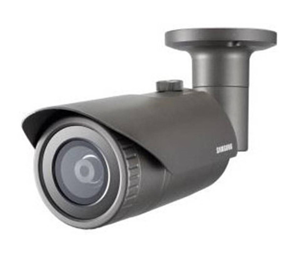 Samsung Hanwha QNO-7020R 4MP IR H.265 Outdoor Bullet IP Security Camera, 3.6mm Fixed Lens
