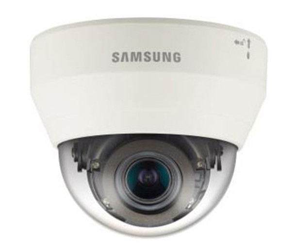 Samsung Hanwha QND-7080R 4MP IR H.265 Indoor Dome IP Security Camera with Motorized Lens