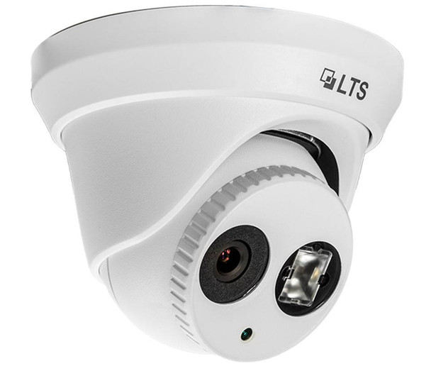 5 Megapixel (3K) InfraRed for Night Vision Outdoor Turret Network (IP) Security Camera, H.264 Zip Plus Compression, Weatherproof, SD Card Support, 4mm Fixed Lens, CMIP3052