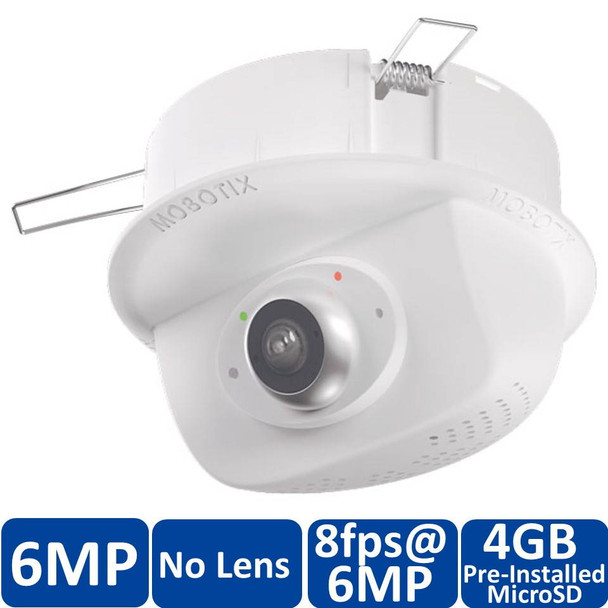 Mobotix MX-p25-BOD1-N 6MP Indoor Dome IP Security Camera