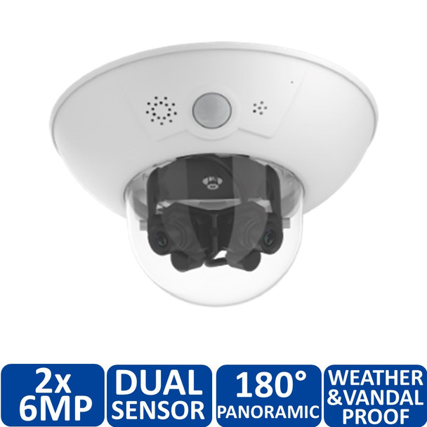 Mobotix MX-D15Di-Sec-180-6MP-F1.8