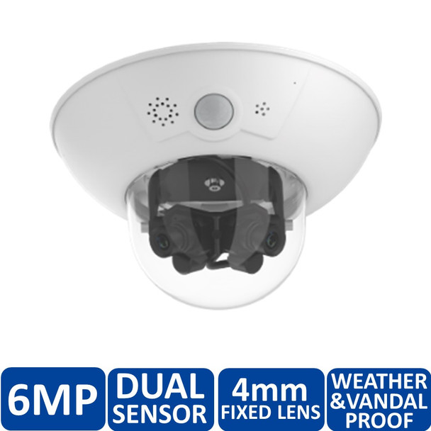 Mobotix MX-D15Di-Sec-DNight-D22N22-FIX-6MP-F1.8