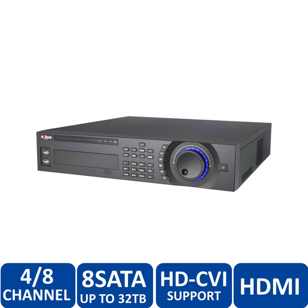 Dahua DHI-HCVR78A16S-24TB 16 Channel Tribrid 1080P-Pro 16-Channel Tribrid 2U HDCVI DVR (24TB HDD) - HDMI/VGA, 1080p, 8 SATA up to 32TB