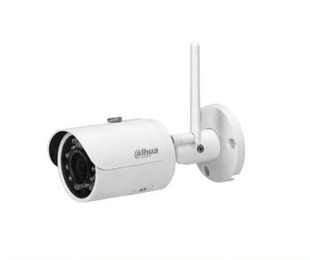Dahua DH-IPC-HFW11A0SN-W 2.8mm IR Wi-fi Fixed Mini Bullet IP Security Camera - 1.3MP, 1/3-in. CMOS'', @ 30fps, Outdoor, 24 IR LEDs