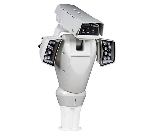 AXIS Q8665-LE 120vac 2MP IR Outdoor PTZ IP Security Camera 0720-001 - Built-in Wiper