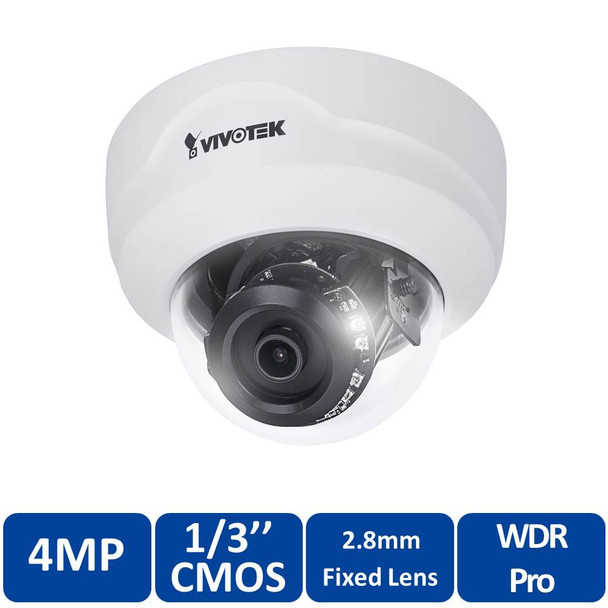 Vivotek FD8179-H 4MP IR Indoor Dome IP Security Camera