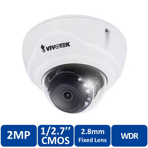 Vivotek FD836BA-EHVF2 2MP IR Outdoor Dome IP Security Camera