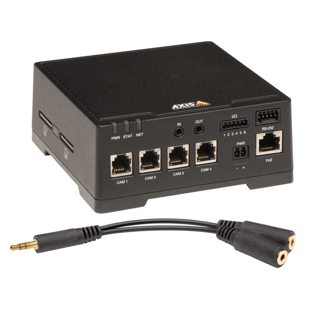 AXIS F44 Main Unit with Dual Audio Inputs - 0936-001 - 1