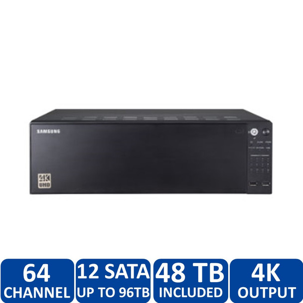 Samsung PRN-4011-48TB 64-Channel 48TB H.265 Network Video Recorder