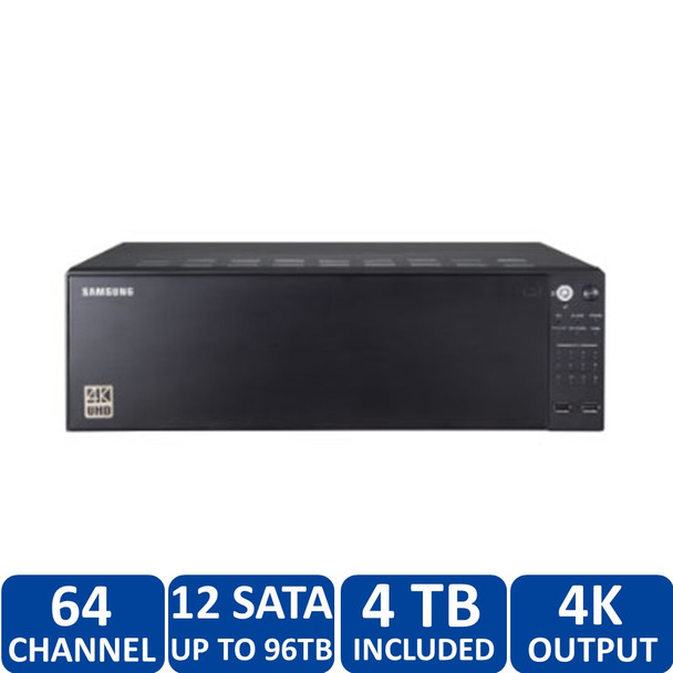 Samsung PRN-4011-4TB 64-Channel 4TB H.265 Network Video Recorder