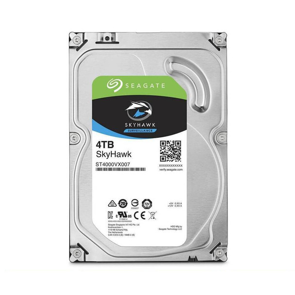 SEAGATE - SEAGATE製HDD　ST4000VX000　4TB SATA600 5900　2000～3000時間以内 Seagate Surveillance ST4000VX000 4TB 512e SATA HDD