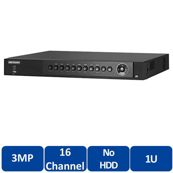 Hikvision DS-7216HUHI-F2/N 16-Channel H.264+ Tribrid DVR Digital Video Recorder - TurboHD 3.0