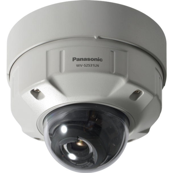Panasonic WV-S2531LN 3MP H.265 Outdoor Dome IP Security Camera