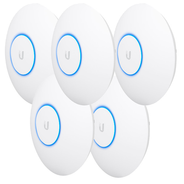 Ubiquiti UAP-AC-HD-5-US 5-Pack Unifi Wi-fi Access Point, 2.4-5GHz, 1.733 Gbps, Up to 400ft Range, Indoor/Outdoor Ubiquiti UAP-AC-HD-5-US 5-Pack Unifi Wi-fi Access Point, 2.4-5GHz, 1.733 Gbps, Up to 400ft Range, Indoor/Outdoor