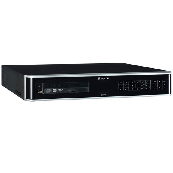 Bosch DRH-5532-414N00 DIVAR hybrid 5000 16 Channel Hybrid Video Recorder - 16ch IP/16ch Analog, 4TB, 1.5U