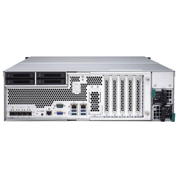 QNAP TDS-16489U-SA1-US 16-bay Dual Processor NAS Enclosure - 3U, rackmount