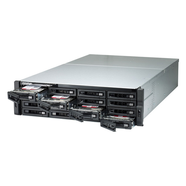 QNAP TDS-16489U-SB2-US 16-bay Dual Processor NAS Enclosure - 3U, rackmount