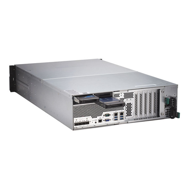 QNAP TDS-16489U-SB2-US 16-bay Dual Processor NAS Enclosure - 3U, rackmount